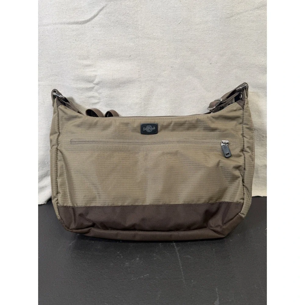 Eagle Creek Messenger Bag Unisex Medium Khaki Brown EC-40484 Travel Ripstop